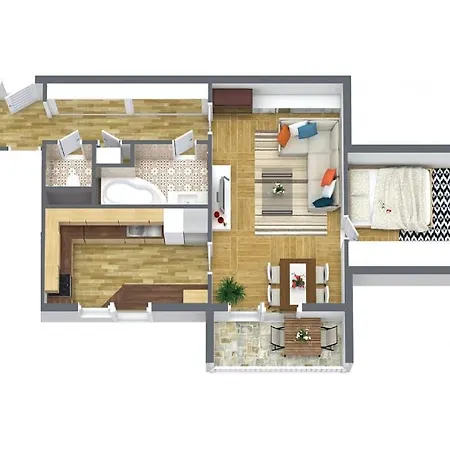Novy Apartman V Ostrave U Misky S Akvariem A Vyhledem Z Balkonu Na Beskydy Ostrava Exterior photo